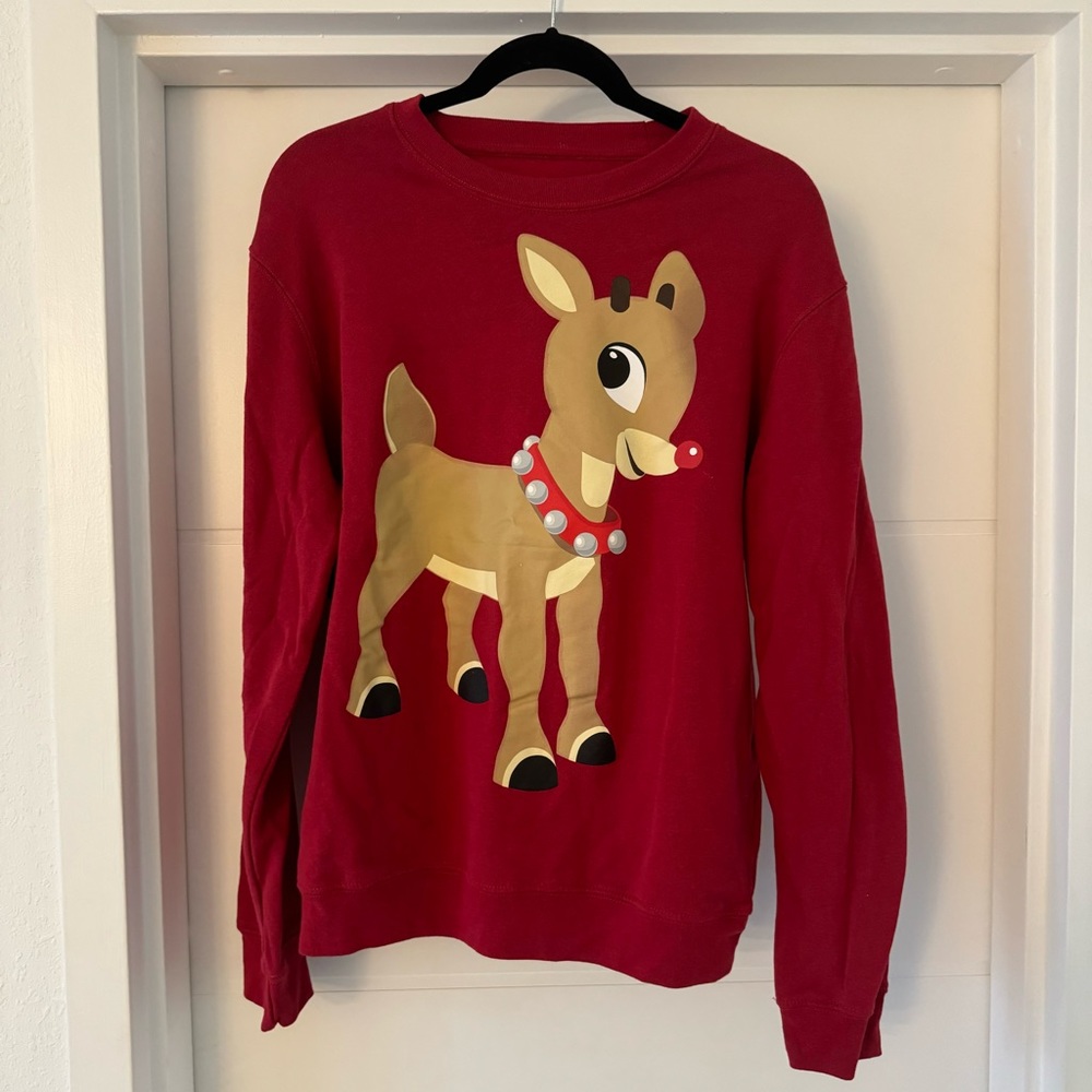 Rudolph Christmas Sweat Set
